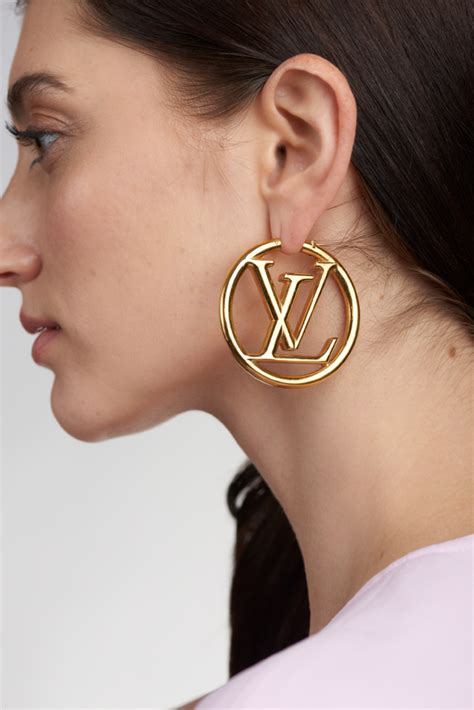 louis vuitton earrings|louis vuitton symbol earrings.